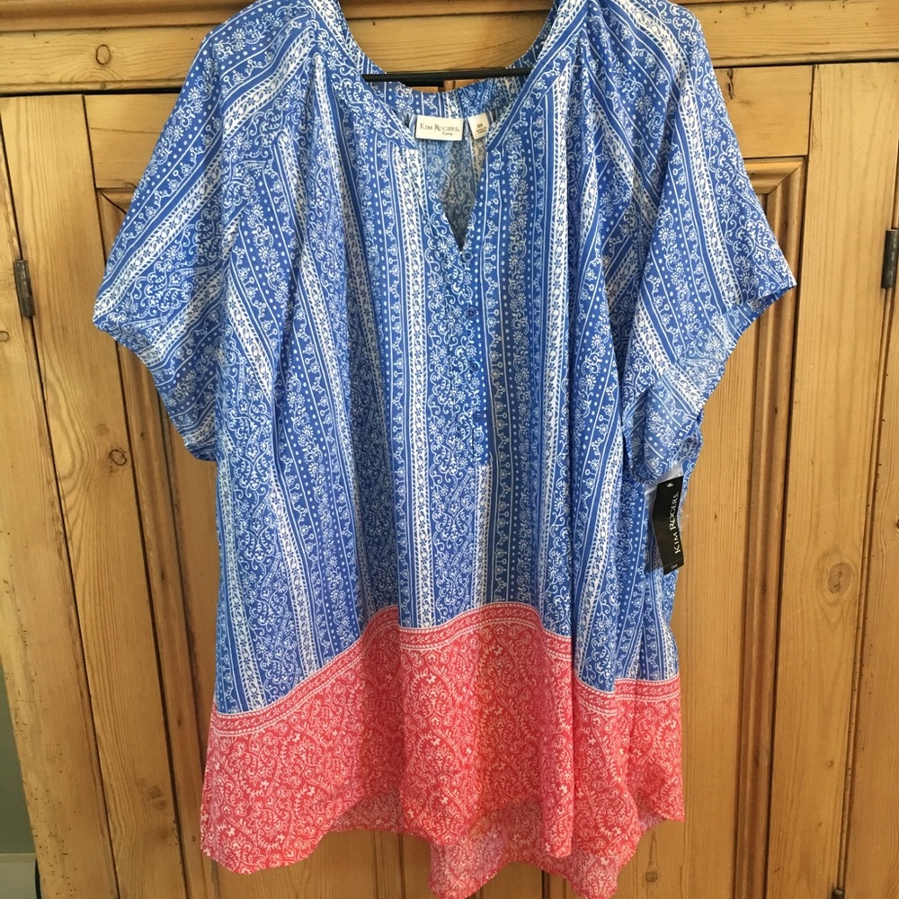 Kim Rogers blouse- NWT